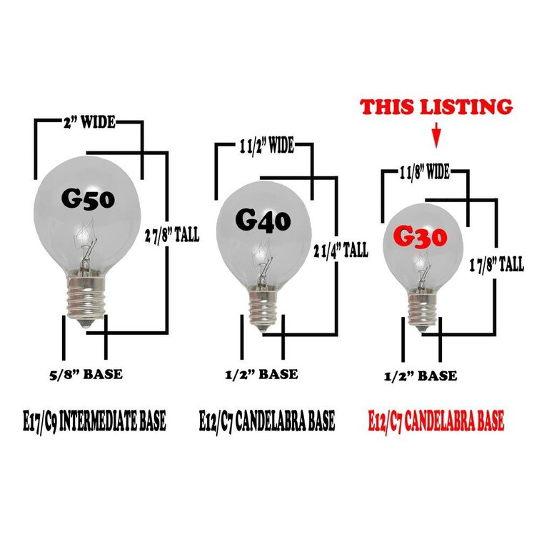 25 watt deals globe light bulbs